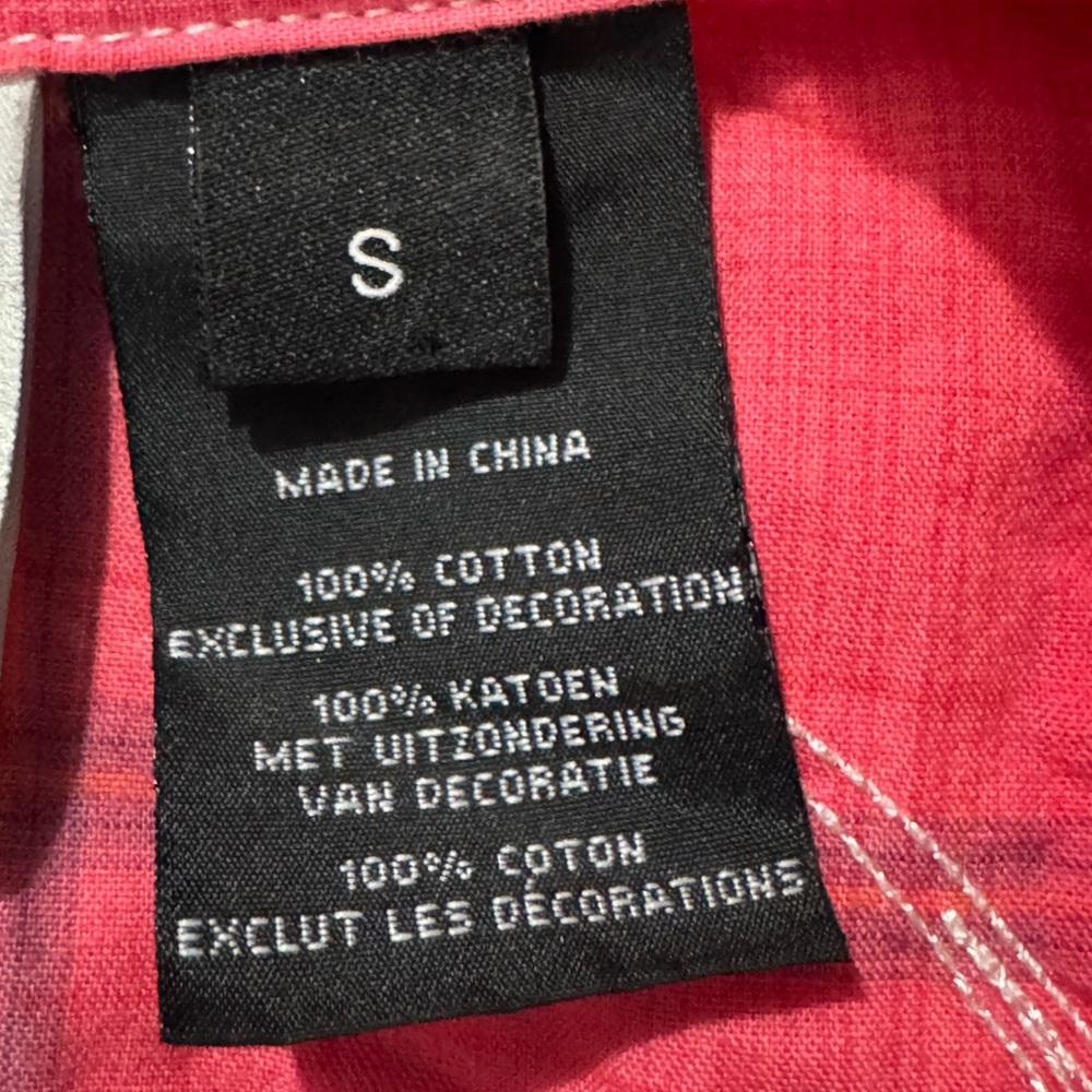 Harley-Davidson plaid ombré pearl snap shirt with embroidered back design. Small - Picture 11 of 11